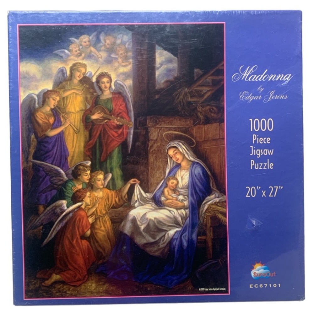 1999 SunsOut Madonna 1000 pc jigsaw puzzle 20"x 27" #EC67101